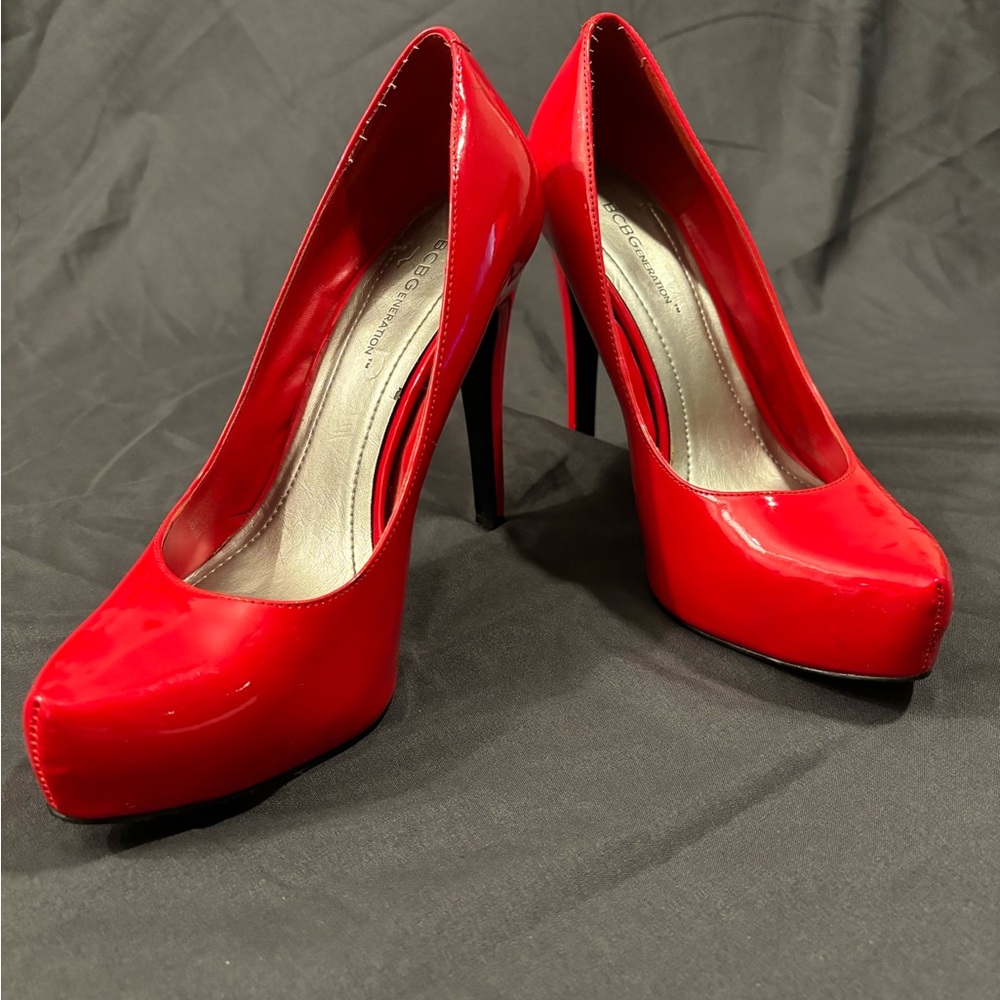 Elegant Red High Heels